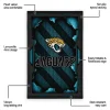 Jacksonville Jaguars Rug - Torn Mesh Teal