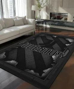 Juventus Rug - Torn Mesh Black
