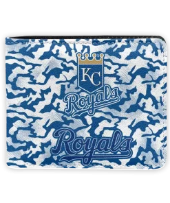 Kansas City Royals Wallet - Camouflage Patches Royal Blue White
