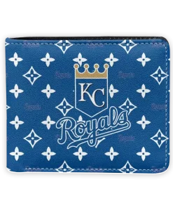 Kansas City Royals Wallet - Iconic Monogram Bloom Royal Blue