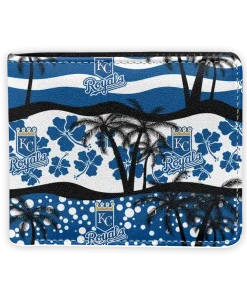Kansas City Royals Wallet - Palm Paradise Royal Blue Black