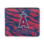 Los Angeles Angels Wallet - Abstract Stripes Blue