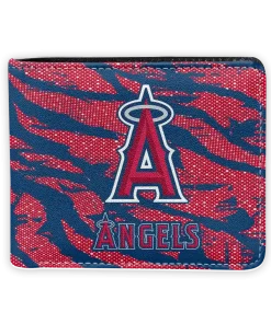 Los Angeles Angels Wallet - Abstract Stripes Blue