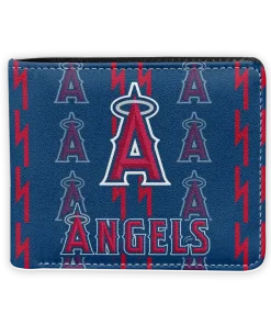 Los Angeles Angels Wallet - Bolt Rows Blue