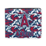 Los Angeles Angels Wallet - Camouflage Patches Blue White