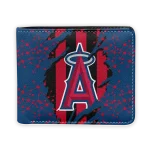 Los Angeles Angels Wallet - Torn Stripe Chaos Blue Red