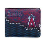 Los Angeles Angels Wallet - Tribal Fade Fusion Blue Red
