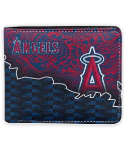 Los Angeles Angels Wallet - Tribal Fade Fusion Blue Red
