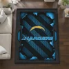Los Angeles Chargers Rug - Torn Mesh Blue