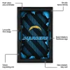Los Angeles Chargers Rug - Torn Mesh Blue