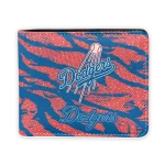 Los Angeles Dodgers Wallet - Abstract Stripes Blue