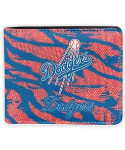 Los Angeles Dodgers Wallet - Abstract Stripes Blue