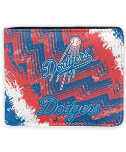 Los Angeles Dodgers Wallet - Customized Minimalist Logo Blue Red