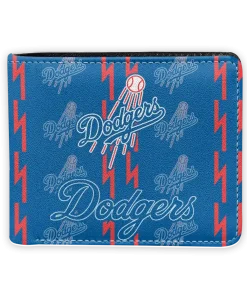 Los Angeles Dodgers Wallet - Bolt Rows Blue
