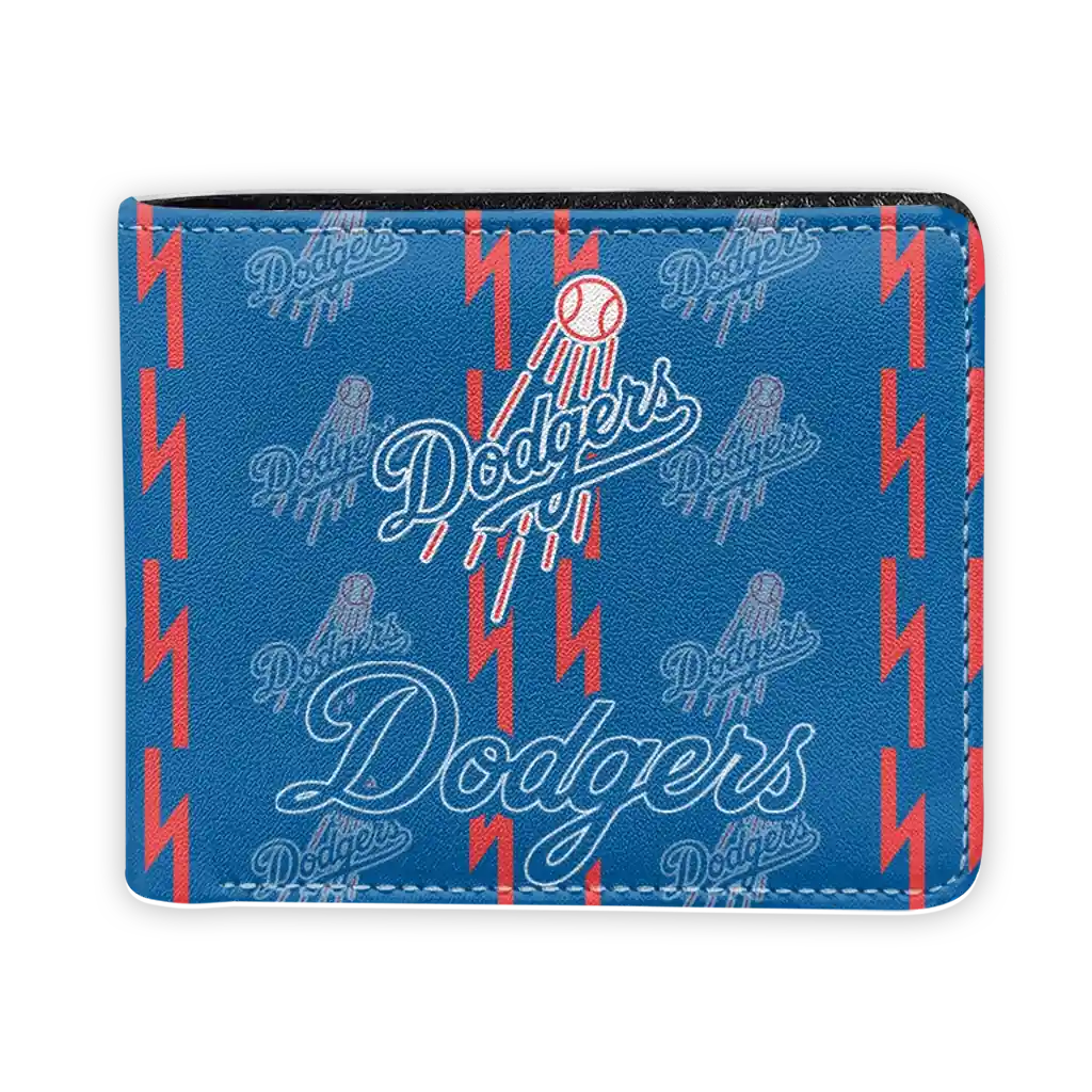 Los Angeles Dodgers Wallet - Bolt Rows Blue
