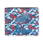 Los Angeles Dodgers Wallet - Camouflage Patches Blue White
