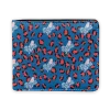 Los Angeles Dodgers Wallet - Leopard Texture Blue