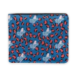 Los Angeles Dodgers Wallet - Leopard Texture Blue