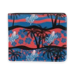 Los Angeles Dodgers Wallet - Palm Paradise Blue Red