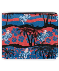 Los Angeles Dodgers Wallet - Palm Paradise Blue Red
