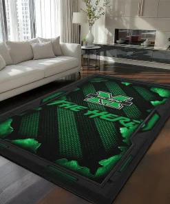 Marshall Thundering Herd Rug - Torn Mesh Green