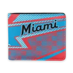 Miami Marlins Wallet - Arrow Mesh Blue