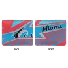 Miami Marlins Wallet - Arrow Mesh Blue