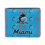 Miami Marlins Wallet - Bolt Rows Blue