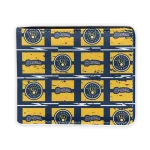 Milwaukee Brewers Wallet - Block Pattern Crocs Gold