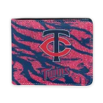 Minnesota Twins Wallet - Abstract Stripes Navy