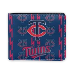 Minnesota Twins Wallet - Bolt Rows Navy