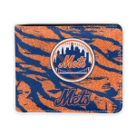 New York Mets Wallet - Abstract Stripes Blue