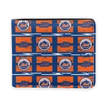 New York Mets Wallet - Block Pattern