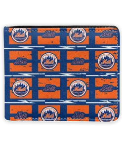 New York Mets Wallet - Block Pattern