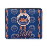 New York Mets Wallet - Bolt Rows Blue