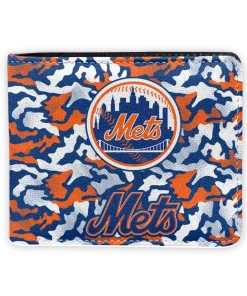 New York Mets Wallet - Camouflage Patches Blue White