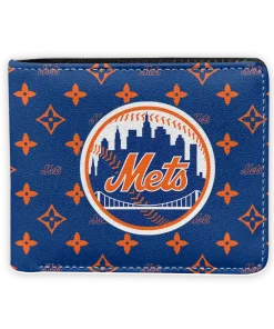 New York Mets Wallet - Iconic Monogram Bloom Blue