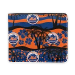 New York Mets Wallet - Palm Paradise Orange Black