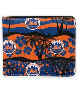 New York Mets Wallet - Palm Paradise Orange Black