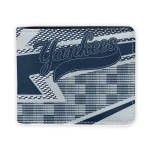New York Yankees Wallet - Arrow Mesh Navy