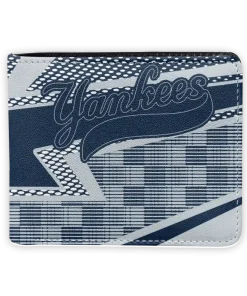New York Yankees Wallet - Arrow Mesh Navy