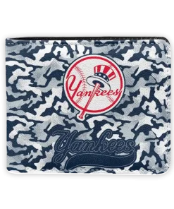 New York Yankees Wallet - Camouflage Patches Navy White