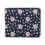 New York Yankees Wallet - Leopard Texture Navy
