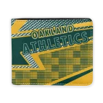 Oakland Athletics Wallet - Arrow Mesh Green