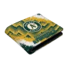 Oakland Athletics Wallet - Customized Vintage Style Green White