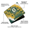 Oakland Athletics Wallet - Customized Vintage Style Green White
