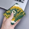 Oakland Athletics Wallet - Customized Vintage Style Green White