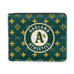 Oakland Athletics Wallet - Iconic Monogram Bloom Green
