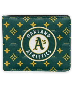 Oakland Athletics Wallet - Iconic Monogram Bloom Green