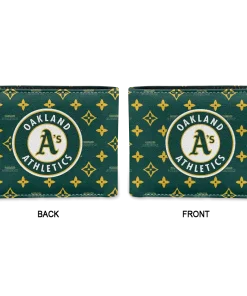 Alternative view of Oakland Athletics Wallet - Iconic Monogram Bloom Green